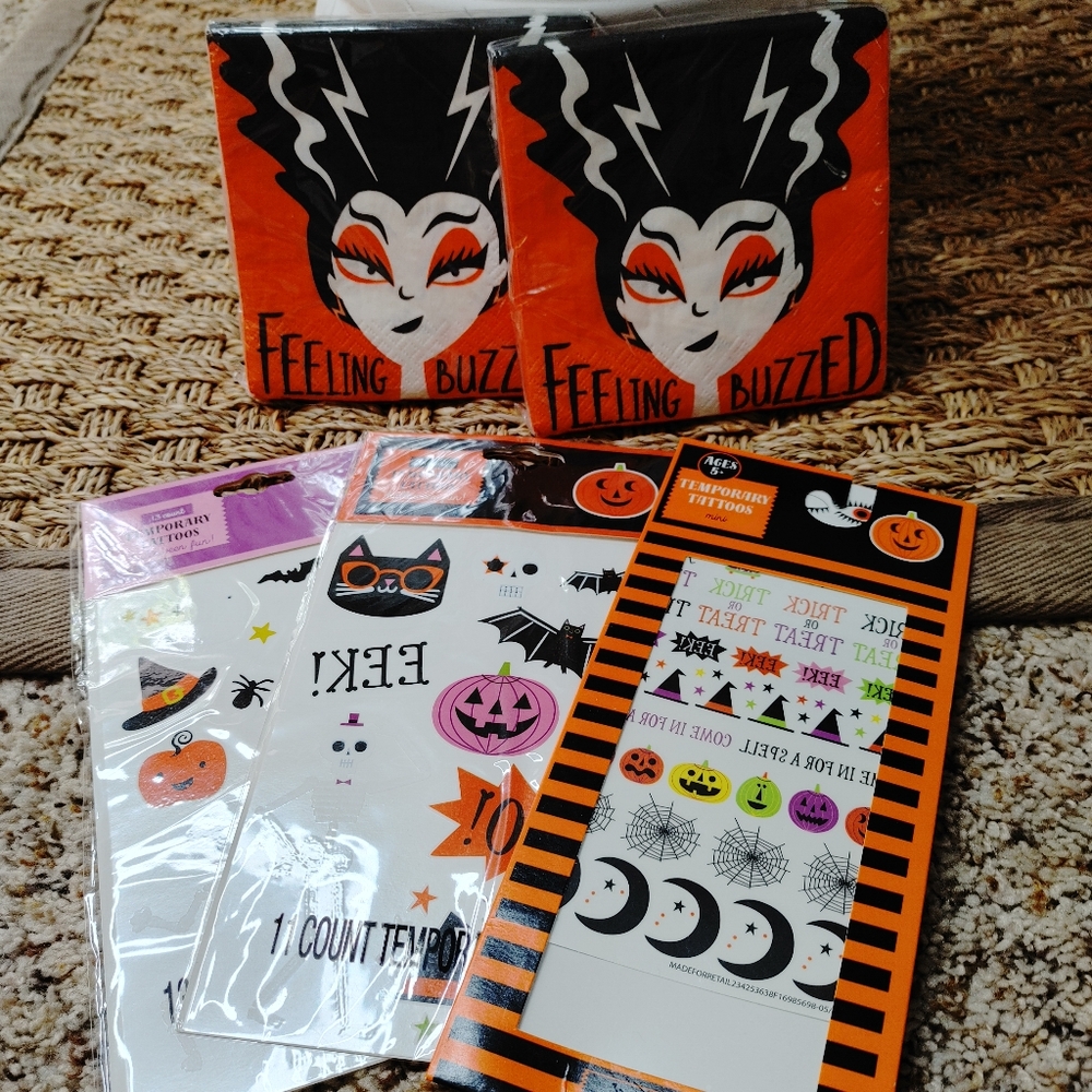 HALLOWEEN PARTY FAVORS NAPKINS